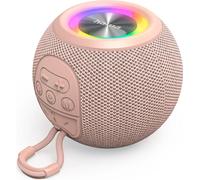 Hama Ball Shape Speaker rosa Bluetooth-Speaker m. 5 Licht-Modi
