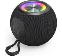 Hama Ball Shape Speaker schwarz Bluetooth-Speaker m. 5 Licht-Modi