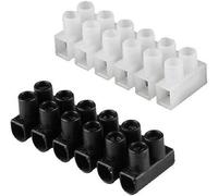 Hama Chandelier clamp 2,5 mm² bornier Noir, Blanc