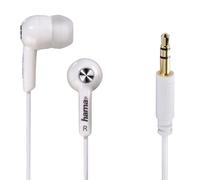 Hama Basic4Music Blanc Intra-auriculaire - Casque (Intra-auriculaire, filaire, 20 - 20000 Hz, 1,2 m, Blanc)