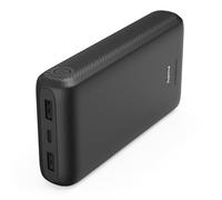 Hama Batterie Externe 20000mAh USB-C, LED, Sorties USB-C + 2xUSB-A, Gris | Power Bank Compact Certifié Avion, Indicateur Charge, Batterie de Secours Universelle Smartphone Tablette Écouteurs Enceintes
