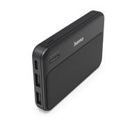Hama Batterie Externe 5000mAh USB-C, Indicateur LED, sorties 2xUSB-A, Gris | Power Bank Compact Certifié Avion, Indicateur Charge, Batterie de Secours Universelle Smartphone Tablette Écouteurs Enceintes