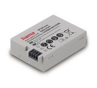 Hama Batterie Li-ION DP 554" pour Canon LP-E8 (Batterie Li-ION de Rechange, 1020 mAh, pour Canon EOS 550D, EOS 700D, EOS 600D, EOS 650D, Rebel T2i T3i T4i T5i, Kiss X4 X5 X6i X7i) Gris