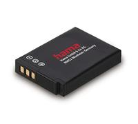 Hama Batterie Li-ION « DP548 » pour Nikon EN-EL12 (Batterie Liion, Batterie de Rechange, Batterie 970 mAh, Batterie pour Nikon E5, modèles Coolpix), Noire, Petite