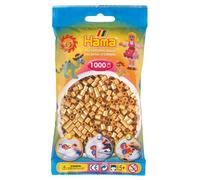Sachet 1000 perles plastique midi or jaune TU