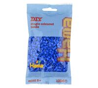 Hama Perles à repasser Sachet 1000 perles midi Bleu – loisirs créatifs dès 5 ans