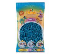 1 000 perles standard MIDI (Ø5 mm) bleu pétrole - Hama Bleu