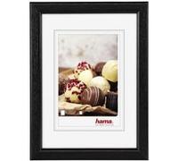 Hama Bella mia noir Présentoir de pied codé - Cadre en Plastique, Bois, noir, présentoir de pied codé, 13 x 18 cm, rectangulaire, réfléchissant Noir G