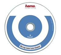Hama Blu-Ray de Nettoyage (pour tête de Lecture, pour éliminer la poussière dans Les lecteurs de Blu-Ray, Blu-Ray de Nettoyage) Blanc/Bleu/Rouge