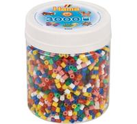 Hama Boîte de 3000 perles de repassage Midi Mix 00 - 10 couleurs