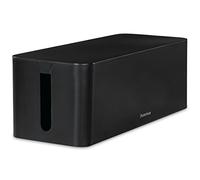 Hama Boîte de rangement pour câbles Maxi – chargeurs et multiprises – 40×15,5×13,5 cm – Noir
