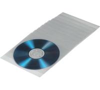 hama Boîtier CD /DVD PP transparent ouvert en haut pour 1 CD/DVD 75 pochettes
