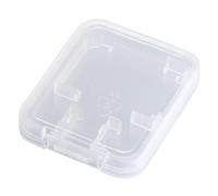 Hama Boîtier de rangement mince "DuoCase" (pour carte mémoires, pour 2 cartes (1x SD et 1x microSD) Transparent