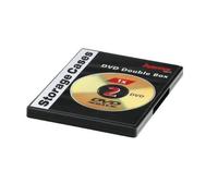 Hama Boîtier Slim Double Vide Noir Pour CD DVD Blu-Ray