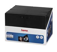 Hama Boîtier Standard DVD/Blu-Ray, Lot de 30, Noir