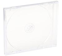 Hama Boîtier Standard (pour CD et disques Blu-Ray, Étui Protecteur pour CD, Paquet de 5) Transparent