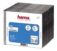 HAMA BOÎTIER ULTRA-PLAT POUR CD, NOIR, PAQUET D…