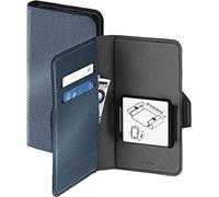 HAMA Booklet "Smart Move - Metallic", taille XL, appareils jusqu'à 7,1 x 14,4 cm,bleu acier (00196774) Étui pour téléphone portable