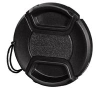 Hama Bouchon d'objectif "Smart-Snap" (cordon de fusible inclus sur le bouchon, bouchon d'objectif pour objectif de 62 mm) Noir