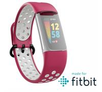 Hama Bracelet De Remplacement Sport Pour Fitbit Charge 5 6 Tracker De Fitness