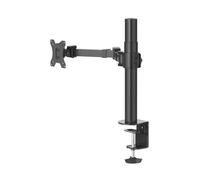 Hama Bras Support écran PC '00118493' (Bras pivotant et Extensible pour Ecran Moniteur PC 33-89 cm /13"-35", Hauteur réglable, Inclinable, Système Easy Fix) Noir