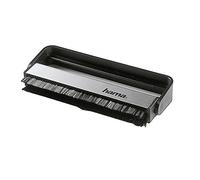 Hama Brosse en fibre de carbone pour nettoyage des disques vinyles – Noir/Argent
