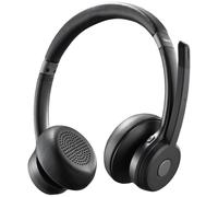 Hama BT700 Micro-casque supra-auriculaire Bluetooth Stereo noir micro-casque,