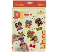 HAMA BÜGELPERLEN HAMA Perles à repasser midi 'Pixel 8', coffret cadeau