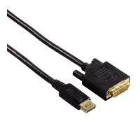 Hama Câble Adaptateur DisplayPort vers DVI-D 24+1 1,8 m DP 1.2 Noir 54593