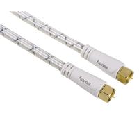 Hama Câble Antenne Sat 120 dB 8K 4K HDR F-Connecteur Koaxial 1,5 m