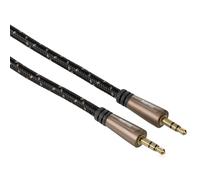 Hama Câble AUX 1,5M 3,5Mm Prise Audio Pour Smartphone MP3 Tablette PC