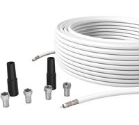 Hama Câble coaxial numérique 40 m type F noir