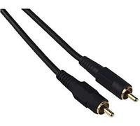 Hama Câble coaxial numérique, RCA mâle - RCA mâle, Noir, 1,50m