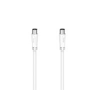 Hama Câble d'antenne M-H 10 m coaxial 90 dB blanc
