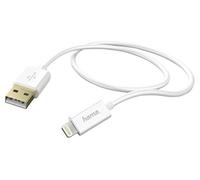 Hama Câble de charge/données, Lightning, 1,5 m, blanc