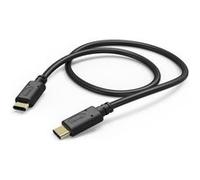 Hama Câble de charge / données USB Type-C - USB Type-C 1,4 M Noir Noir G