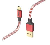 Hama Câble de charge / données Reflective Micro-USB 1,5 M Rouge Rouge G