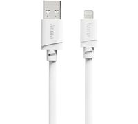 Hama Câble de charge USB USB 2.0 Connecteur Lightning , USB-A mâle 1 m blanc 00201800