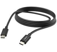 Hama Câble de charge USB USB 2.0 USB-C® mâle, USB-C® mâle 3.00 m noir 00201593