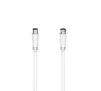 Hama Câble de raccord SAT – Connecteur fiche coax – 1,5 m – 90 dB