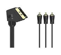 Hama Câble Péritel 1,5 m 3 x RCA Noir