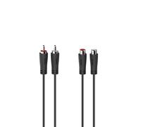 Hama Câble d'extension audio, 2 connecteurs RCA
