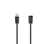 HAMA Câble d'extension USB 2.0 480 Mbit/s 0,75m noir