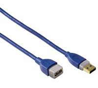 Hama Câble D'Extension USB 3.0 1,8M Pour PC Webcam Hub Imprimante HDD