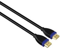 Hama Câble DisplayPort, HDMI doré, double blindage, 1,80 m