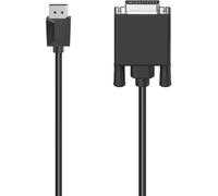 HAMA Câble DisplayPort vers DVI Ultra-HD 4K Noir 1,5m