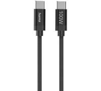 HAMA Câble "Fabric" USB-C 100W 1.5M Noir