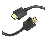 Hama Câble HDMI (Cable HMDI ultra haute vitesse, Certifié, Mâle-Mâle, Ultra HD, 8K@60 Hz /4K@120Hz, 3.0m, Garantie 10ans, résolution 7680x4320pixels, EARC supportant les formats audio) Noir