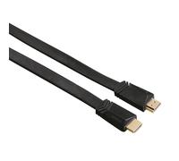 HAMA Câble HDMI Ethernet plat noir 3m