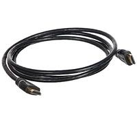 Hama Câble HDMI (prise HDMI, cordon, 10,2 Gbit/s, 1080p, Full HD, plaqué or, 1,5 m) noir